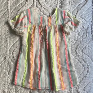 Billieblush Gauze Seersucker Dress